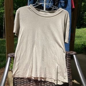 Zara Basic Tan Tee